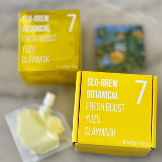 Slo-Brew Fresh Boost Yuzu Claymask (7) - wLuxwater